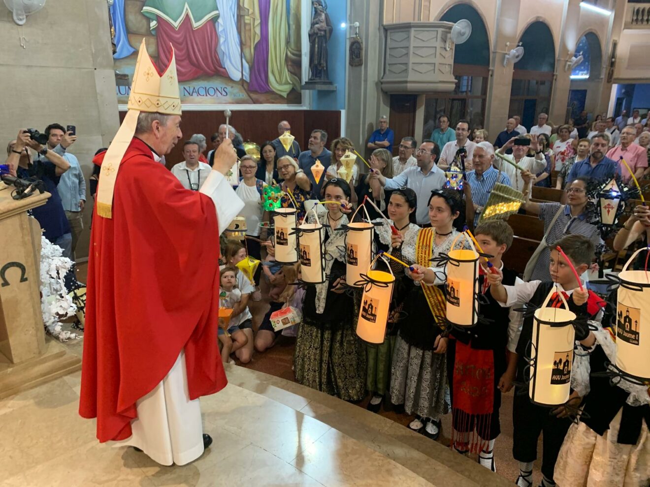 MISSA DELS FANALETS I ROMERIA LA VIGÍLIA DE SANT JAUME