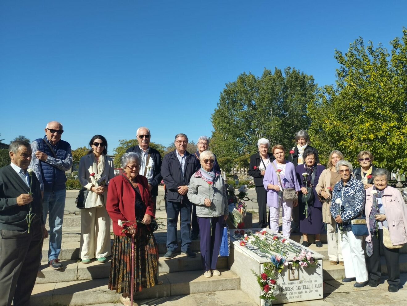 HOMENATGE ALS MÀRTIRS DE LLEIDA AL CEMENTIRI