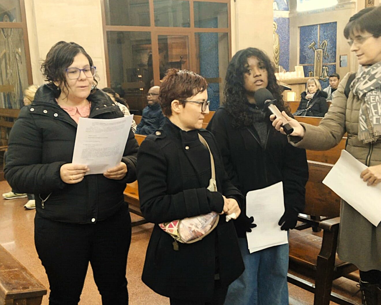 ZAIDA, NATÀLIA I SASHA INGRESSEN AL CATECUMENAT