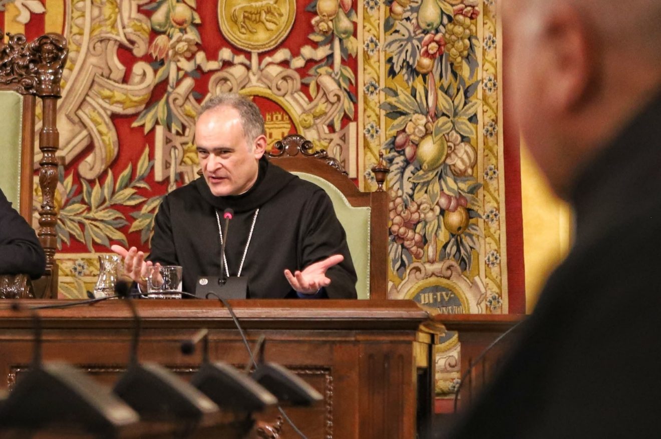 L'ABAT DE MONTSERRAT OBRE EL NADAL A LLEIDA AMB EL SEU PREGÓ