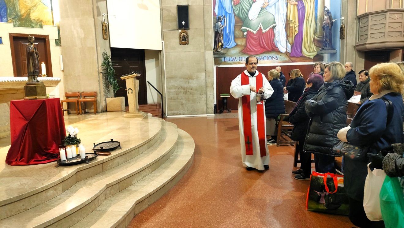 BENEDICCIÓ DE SANT BLAI AL CARME