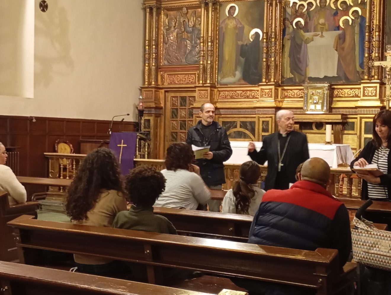 RECÉS DE QUARESMA AMB ELS CATECÚMENS A LA CATEDRAL