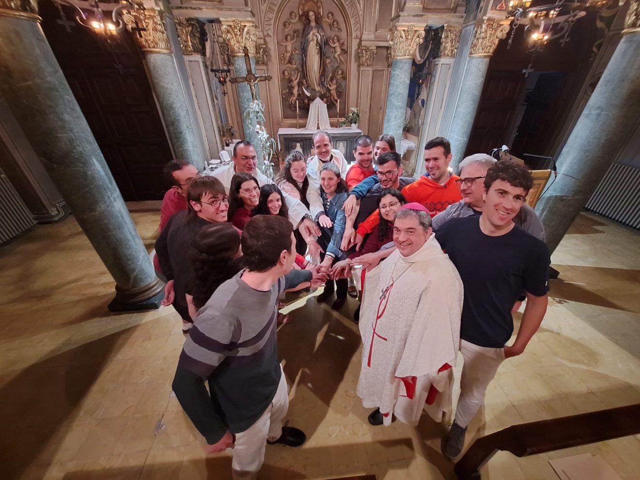 UN GRUP DE JOVES DE LA DIÒCESI PARTICIPA EN UN RECÉS-RUTA A SOLSONA DURANT EL PONT DE MAIG