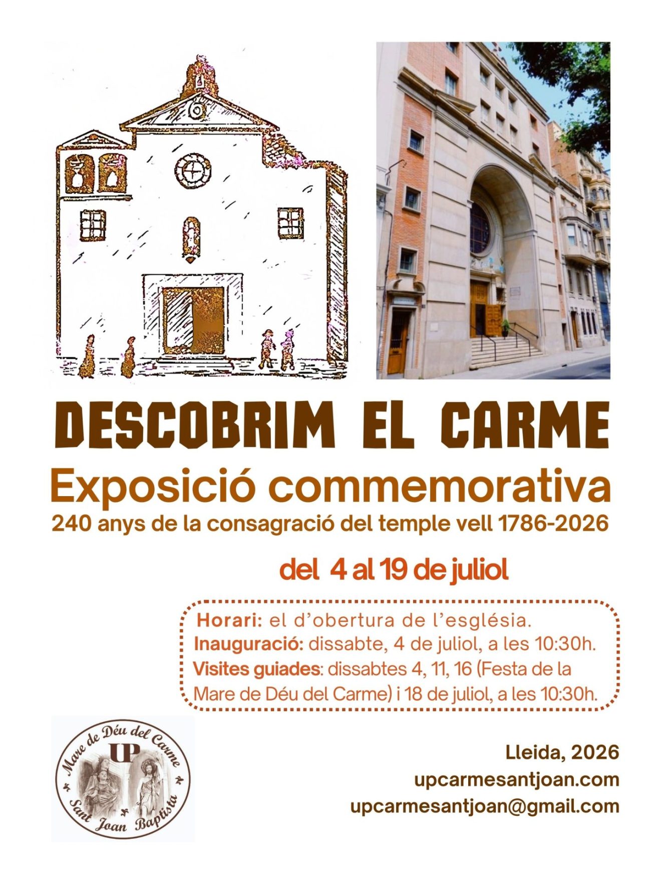 EXPOSICIÓ COMMEMORATIVA «DESCOBRIM EL CARME»