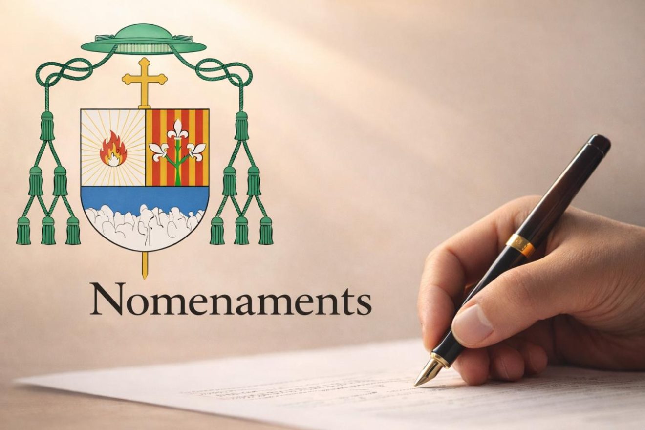 EL BISBE DANIEL SIGNA UNA DESENA DE NOUS NOMENAMENTS