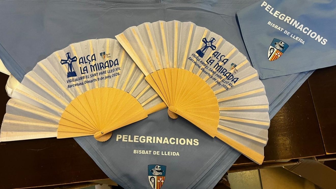TOT A PUNT PER A LA VISITA DEL PAPA LLEÓ XIV: MÉS DE 400 PERSONES DE LA DIÒCESI DE LLEIDA ASSISTIRAN A LA VIGÍLIA D’ORACIÓ